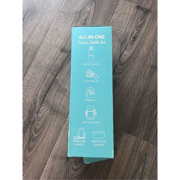 Vickniy Insulated Water Bottle 40OZ - Cold-48h Hot-24h, Sweat-Proof, Large Stain - Picture 7 of 10